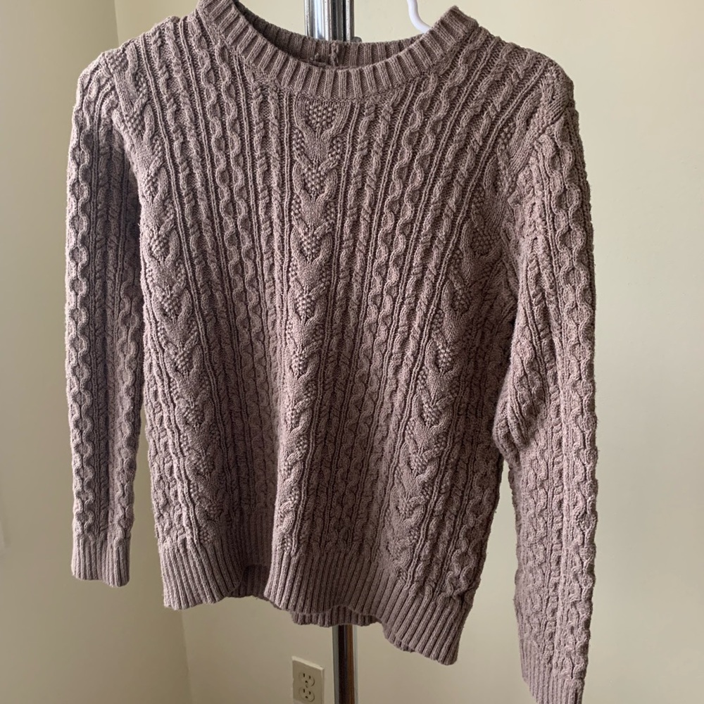 Brown sweater